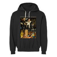 Hieronymus Bosch The Garden Of Earthly Delights For Artists Garment-Dyed Fleece Hoodie