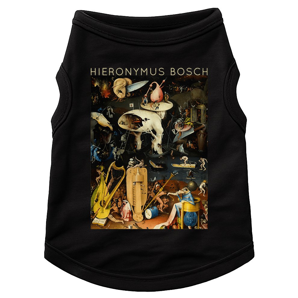 Hieronymus Bosch The Garden Of Earthly Delights For Artists Doggie Tank