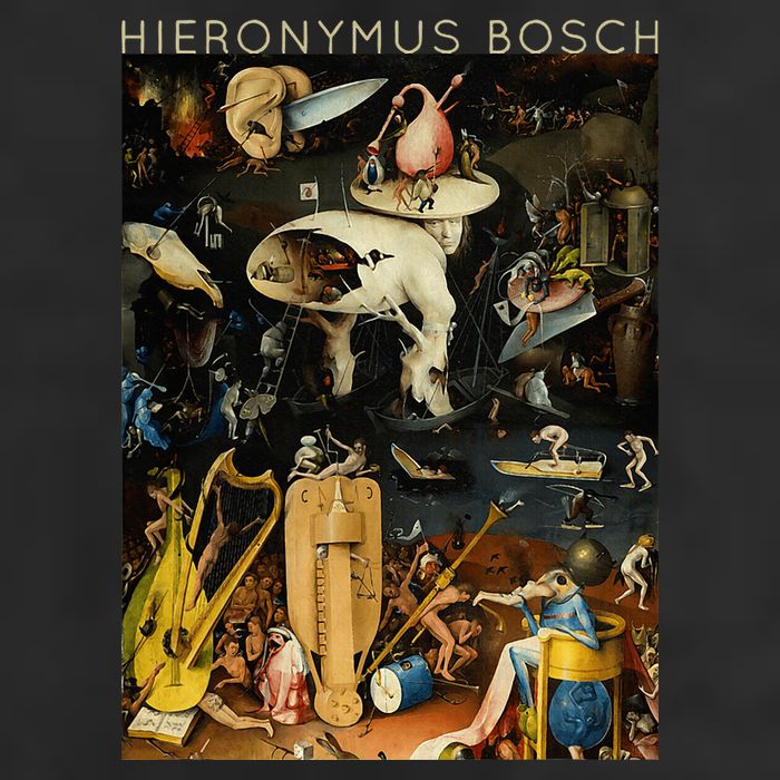Hieronymus Bosch The Garden Of Earthly Delights For Artists 15oz Campfire Ceramic Mug