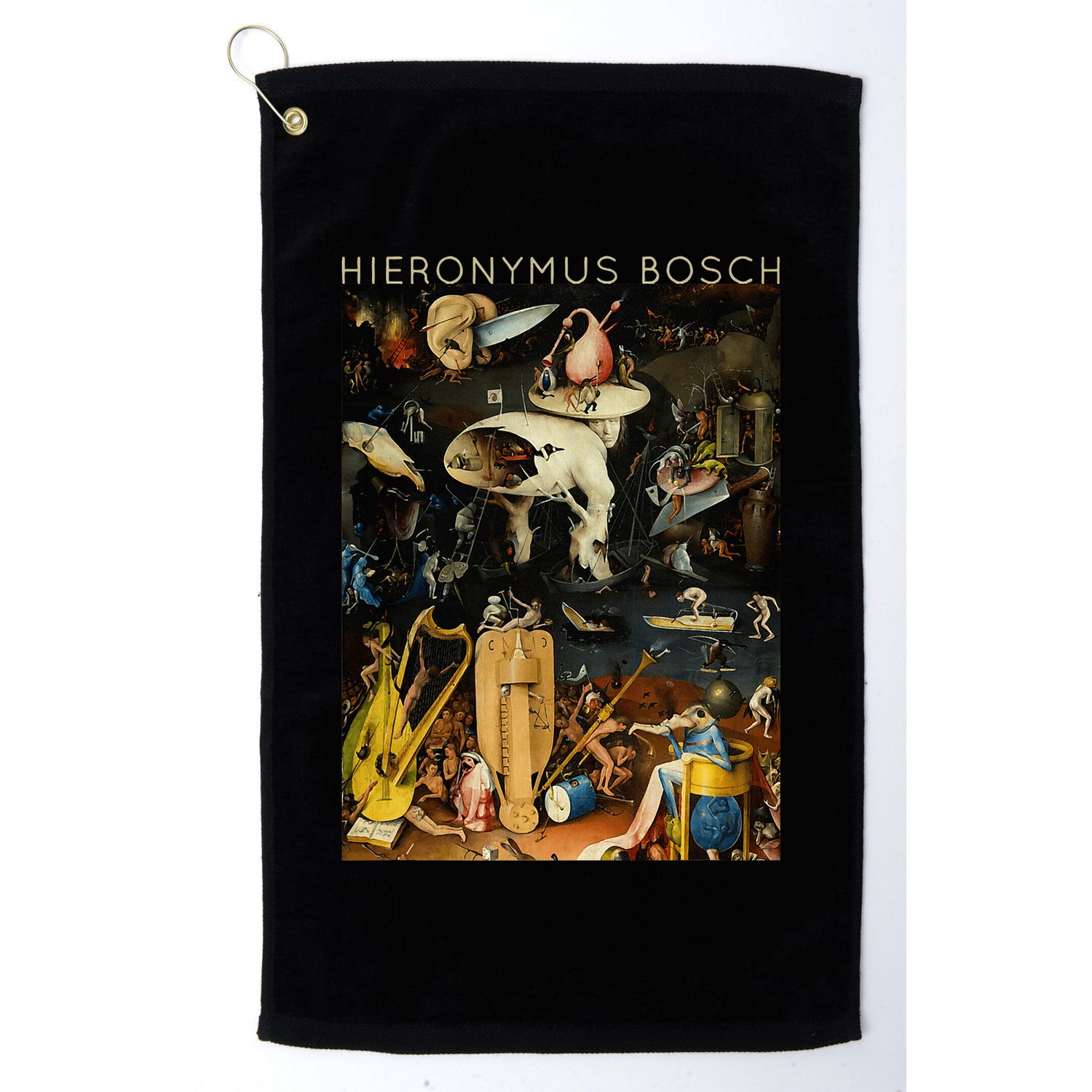 Hieronymus Bosch The Garden Of Earthly Delights For Artists Golf Towel