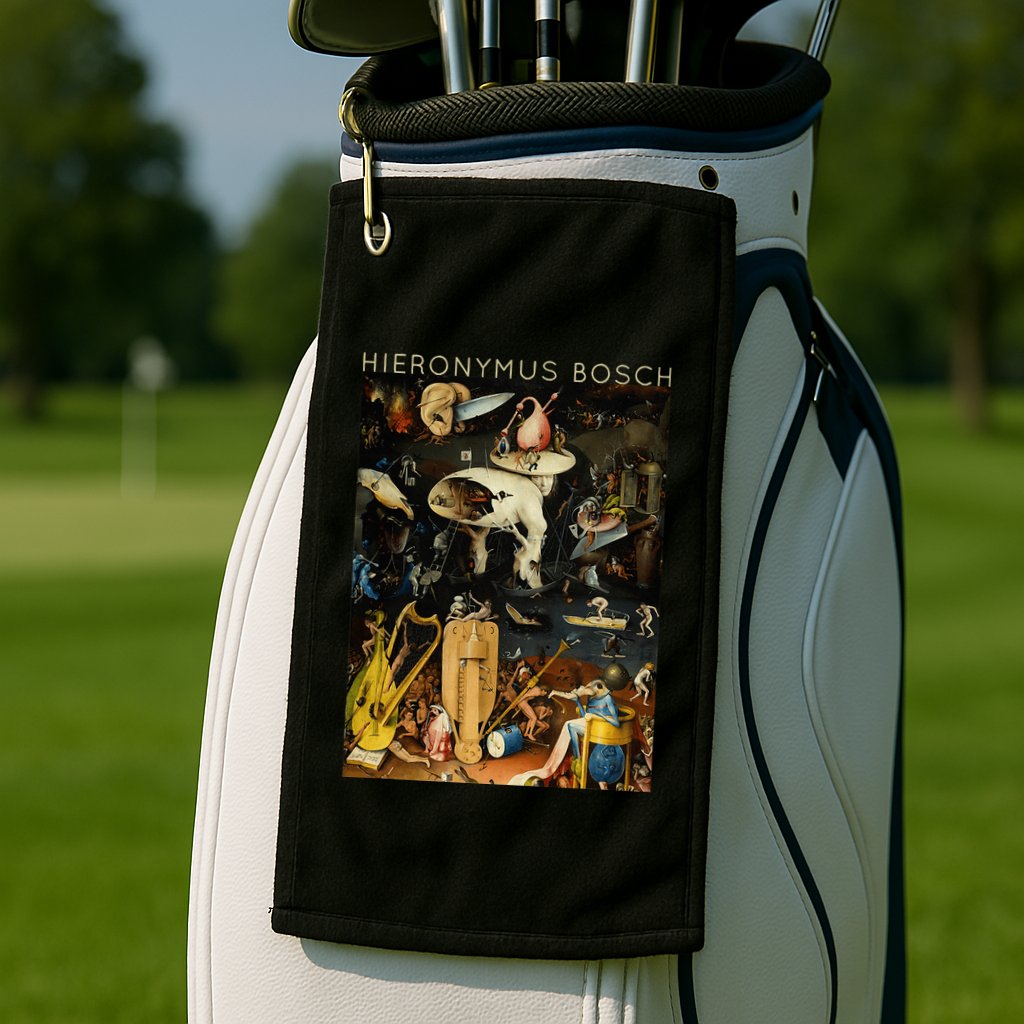 Hieronymus Bosch The Garden Of Earthly Delights For Artists Golf Towel