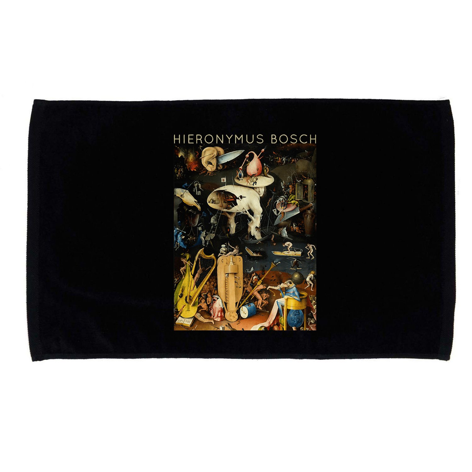 Hieronymus Bosch The Garden Of Earthly Delights For Artists Microfiber Hand Towel