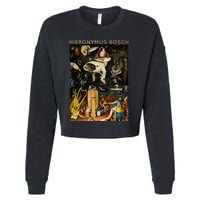 Hieronymus Bosch The Garden Of Earthly Delights For Artists Cropped Pullover Crew