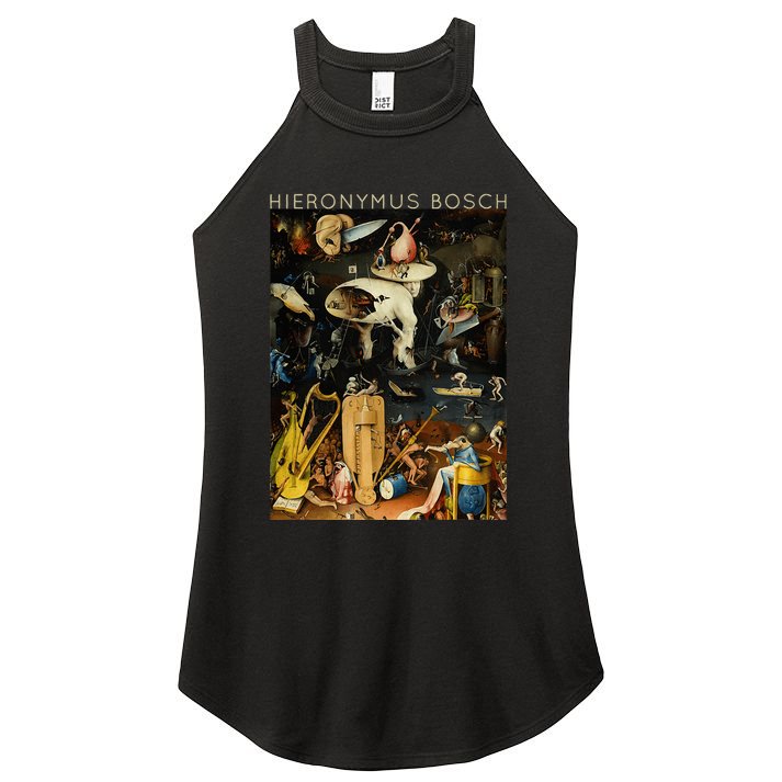 Hieronymus Bosch The Garden Of Earthly Delights For Artists Women's Perfect Tri Rocker Tank