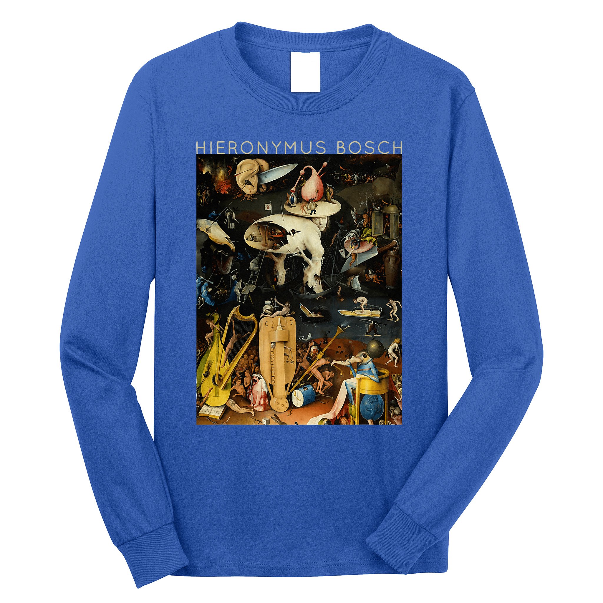 Hieronymus Bosch The Garden Of Earthly Delights For Artists Long Sleeve Shirt