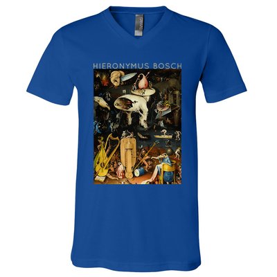 Hieronymus Bosch The Garden Of Earthly Delights For Artists V-Neck T-Shirt