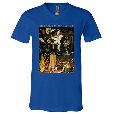 Hieronymus Bosch The Garden Of Earthly Delights For Artists V-Neck T-Shirt