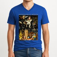 Hieronymus Bosch The Garden Of Earthly Delights For Artists V-Neck T-Shirt