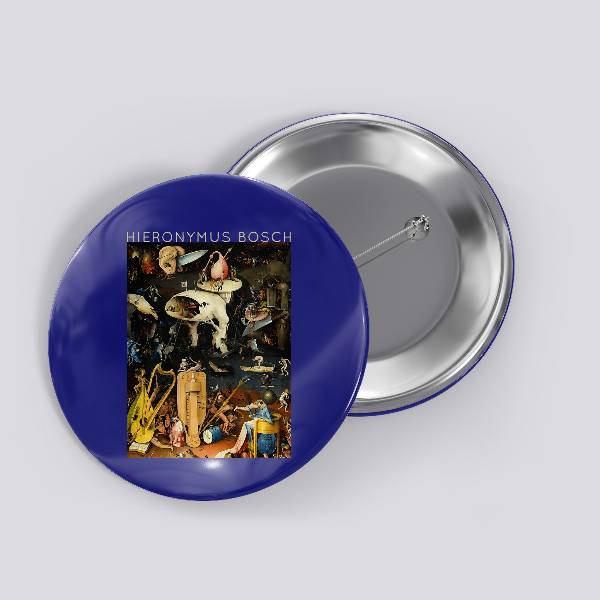 Hieronymus Bosch The Garden Of Earthly Delights For Artists Button