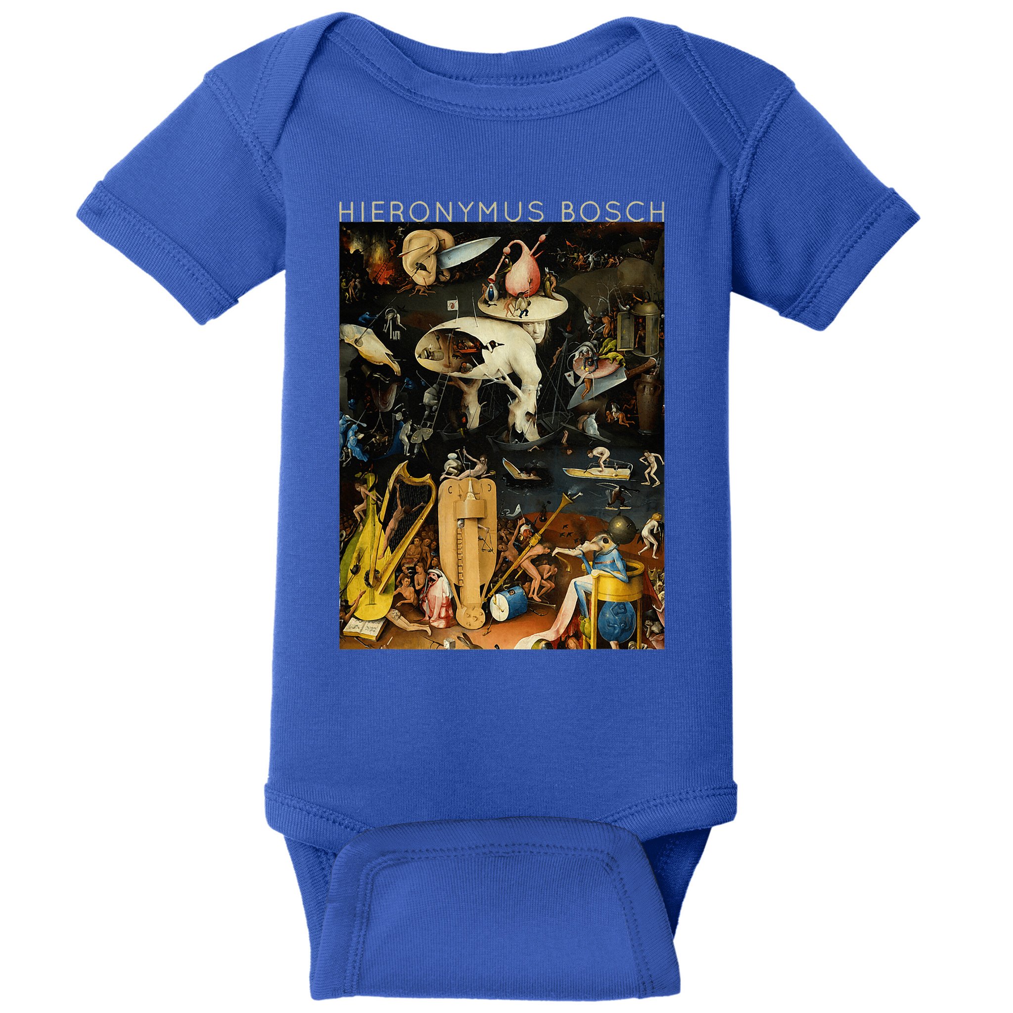 Hieronymus Bosch The Garden Of Earthly Delights For Artists Baby Bodysuit