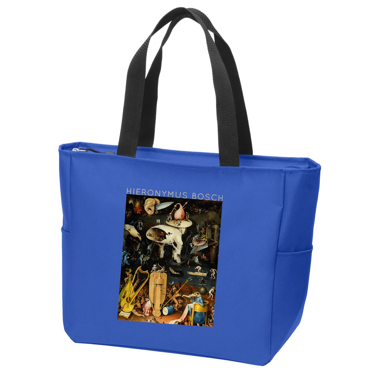 Hieronymus Bosch The Garden Of Earthly Delights For Artists Zip Tote Bag