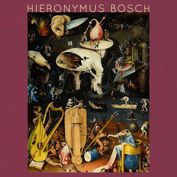 Hieronymus Bosch The Garden Of Earthly Delights For Artists 16oz Travel Tumbler