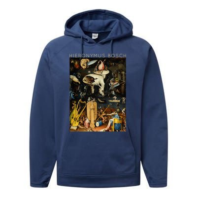 Hieronymus Bosch The Garden Of Earthly Delights For Artists Performance Fleece Hoodie