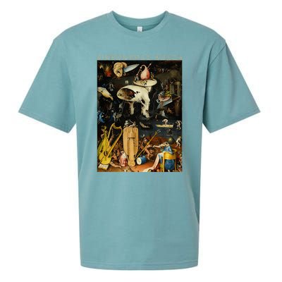 Hieronymus Bosch The Garden Of Earthly Delights For Artists Sueded Cloud Jersey T-Shirt