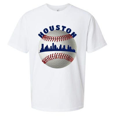 Houston Baseball Team Fans Of Space City Houston Baseball Sueded Cloud Jersey T-Shirt