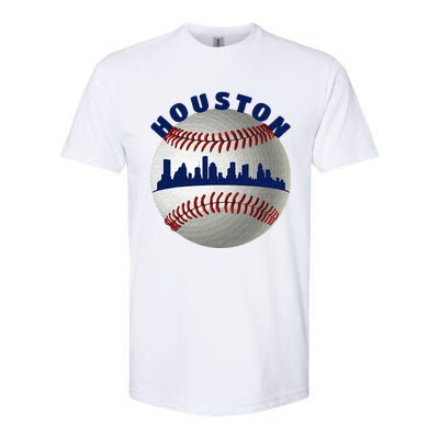 Houston Baseball Team Fans Of Space City Houston Baseball Softstyle® CVC T-Shirt