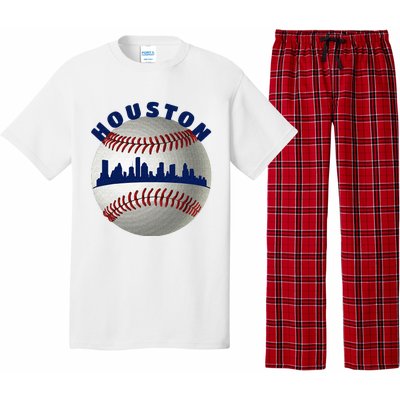 Houston Baseball Team Fans Of Space City Houston Baseball Pajama Set