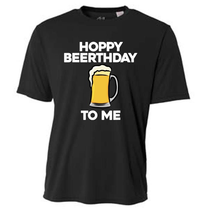 Hoppy Beerthday To Me Happy Birthday Celebrate I Love Beer Cooling Performance Crew T-Shirt