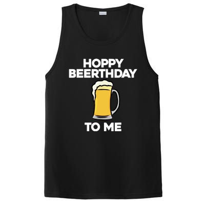 Hoppy Beerthday To Me Happy Birthday Celebrate I Love Beer PosiCharge Competitor Tank