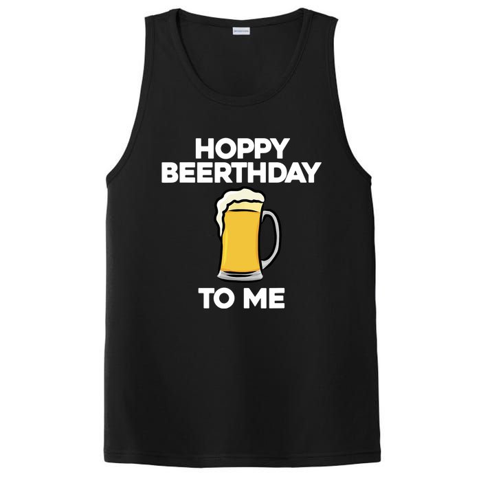 Hoppy Beerthday To Me Happy Birthday Celebrate I Love Beer PosiCharge Competitor Tank