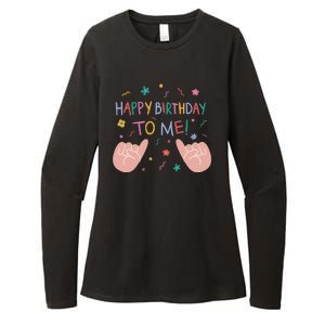 Happy Birthday To Me Womens CVC Long Sleeve Shirt