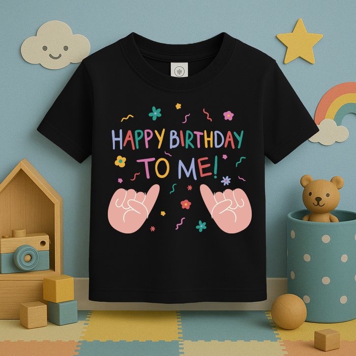 Happy Birthday To Me Toddler T-Shirt