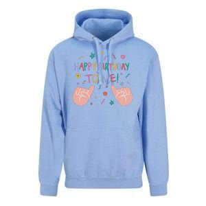 Happy Birthday To Me Unisex Surf Hoodie