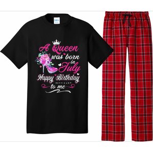 Happy Birthday To Me! A Queen Was Born In July Birthday Gift Pajama Set