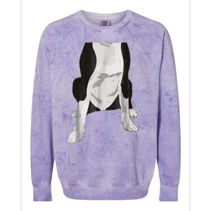 Halloween Boston Terriers Dog Body Costume Colorblast Crewneck Sweatshirt