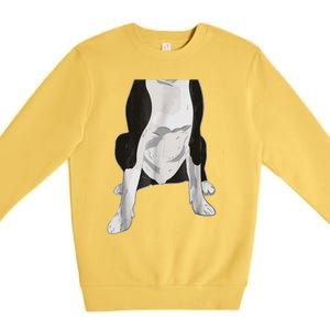 Halloween Boston Terriers Dog Body Costume Premium Crewneck Sweatshirt