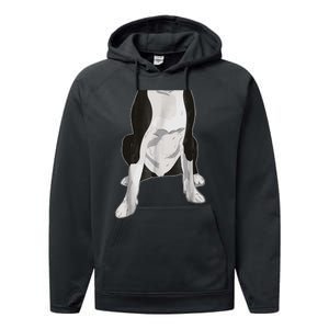 Halloween Boston Terriers Dog Body Costume Performance Fleece Hoodie