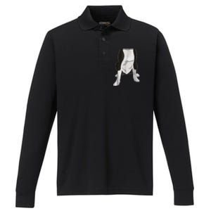 Halloween Boston Terriers Dog Body Costume Performance Long Sleeve Polo