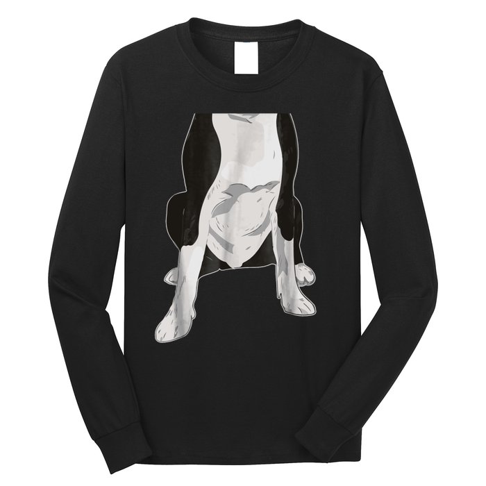 Halloween Boston Terriers Dog Body Costume Long Sleeve Shirt