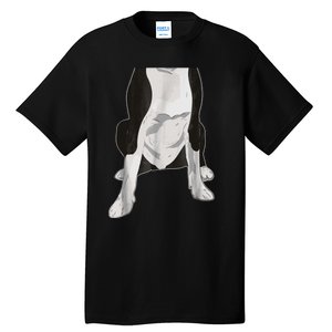 Halloween Boston Terriers Dog Body Costume Tall T-Shirt