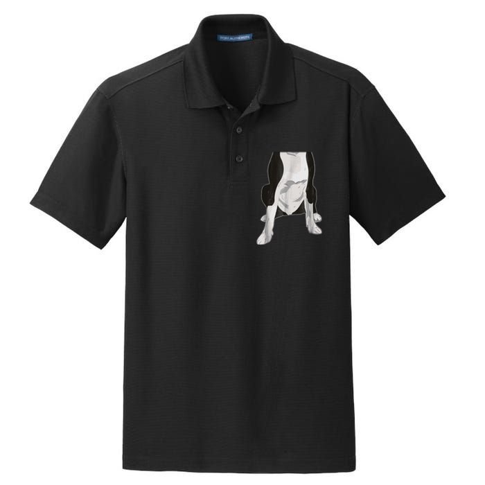 Halloween Boston Terriers Dog Body Costume Dry Zone Grid Polo