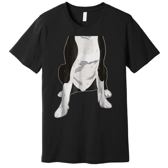 Halloween Boston Terriers Dog Body Costume Premium T-Shirt