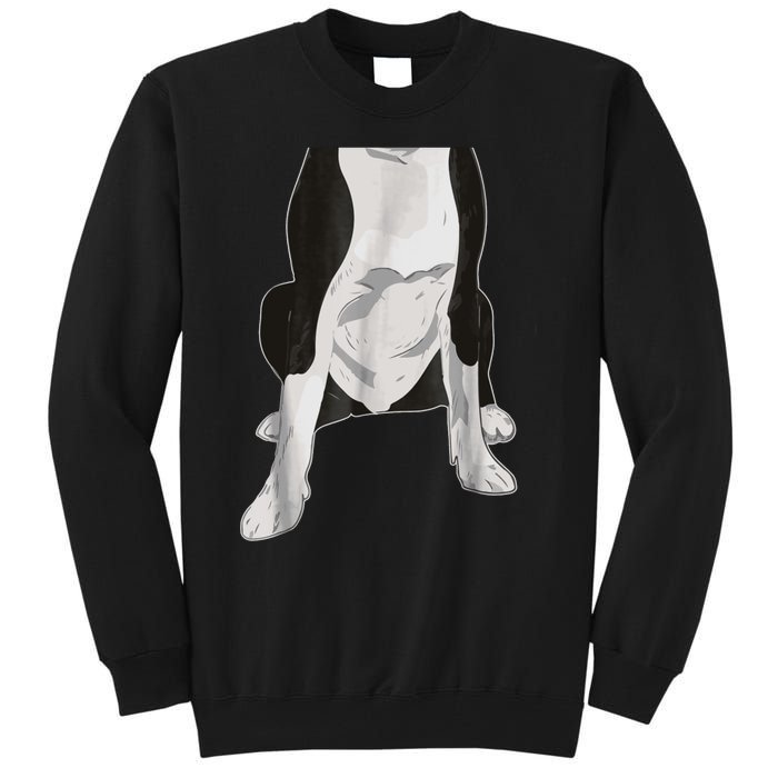 Halloween Boston Terriers Dog Body Costume Tall Sweatshirt