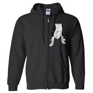 Halloween Boston Terriers Dog Body Costume Full Zip Hoodie