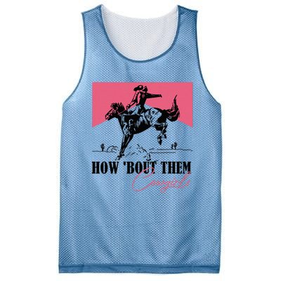 How Bout Them Cowgirls Boy Aint They Somethin Mesh Reversible Basketball Jersey Tank