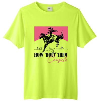 How Bout Them Cowgirls Boy Aint They Somethin Tall Fusion ChromaSoft Performance T-Shirt