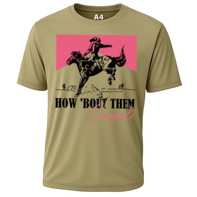 How Bout Them Cowgirls Boy Aint They Somethin Performance Shirt