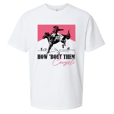 How Bout Them Cowgirls Boy Aint They Somethin Sueded Cloud Jersey T-Shirt