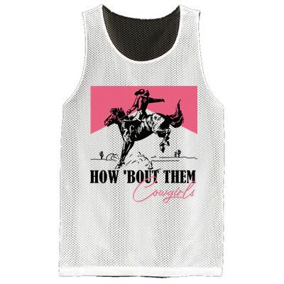 How Bout Them Cowgirls Boy Aint They Somethin Mesh Reversible Basketball Jersey Tank