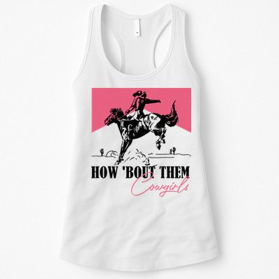 How Bout Them Cowgirls Boy Aint They Somethin Womens Tank Top