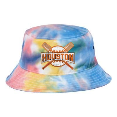 Houston Baseball Team Love Sport Funny Gifts Tie Dye Newport Bucket Hat