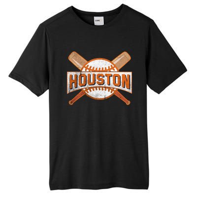 Houston Baseball Team Love Sport Funny Gifts Tall Fusion ChromaSoft Performance T-Shirt