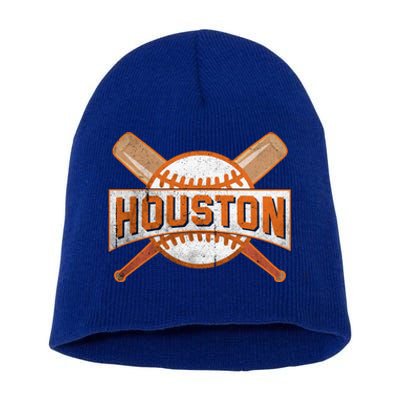 Houston Baseball Team Love Sport Funny Gifts Short Acrylic Beanie