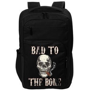 Halloween Bad To The Bone Skeleton Spooky Impact Tech Backpack