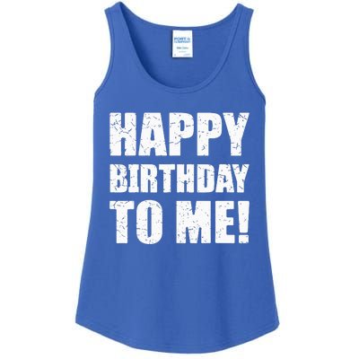 Happy Birthday To Me! Birthday Party Theme Ladies Essential Tank