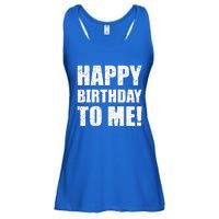 Happy Birthday To Me! Birthday Party Theme Ladies Essential Flowy Tank